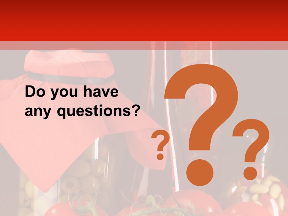 Profit Eat Tablecloth PowerPoint Template