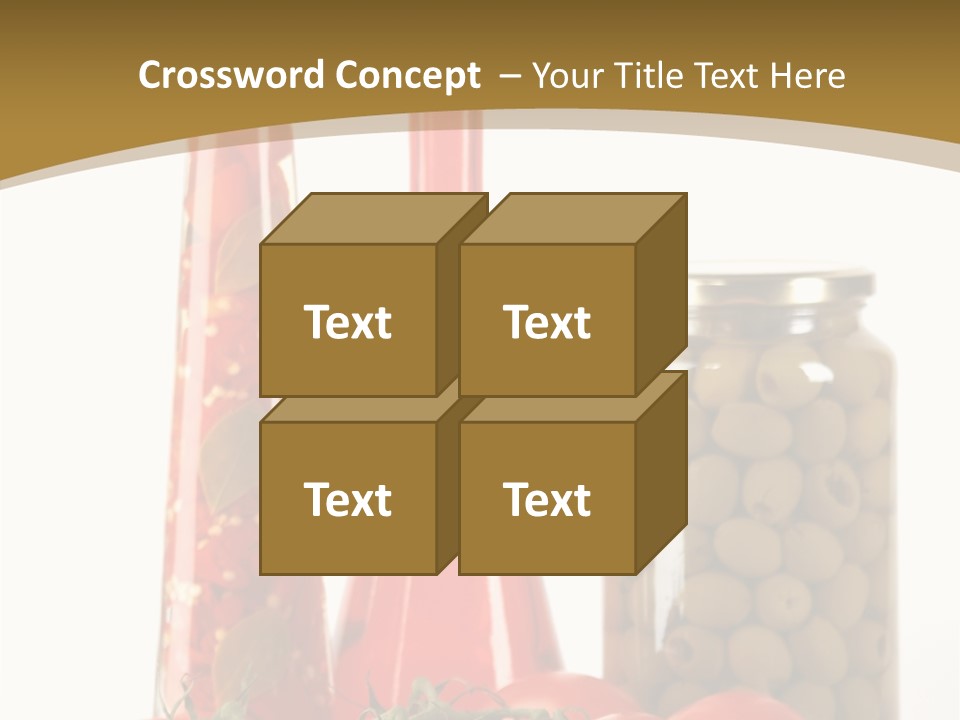 Tablecloth Object Napkin PowerPoint Template