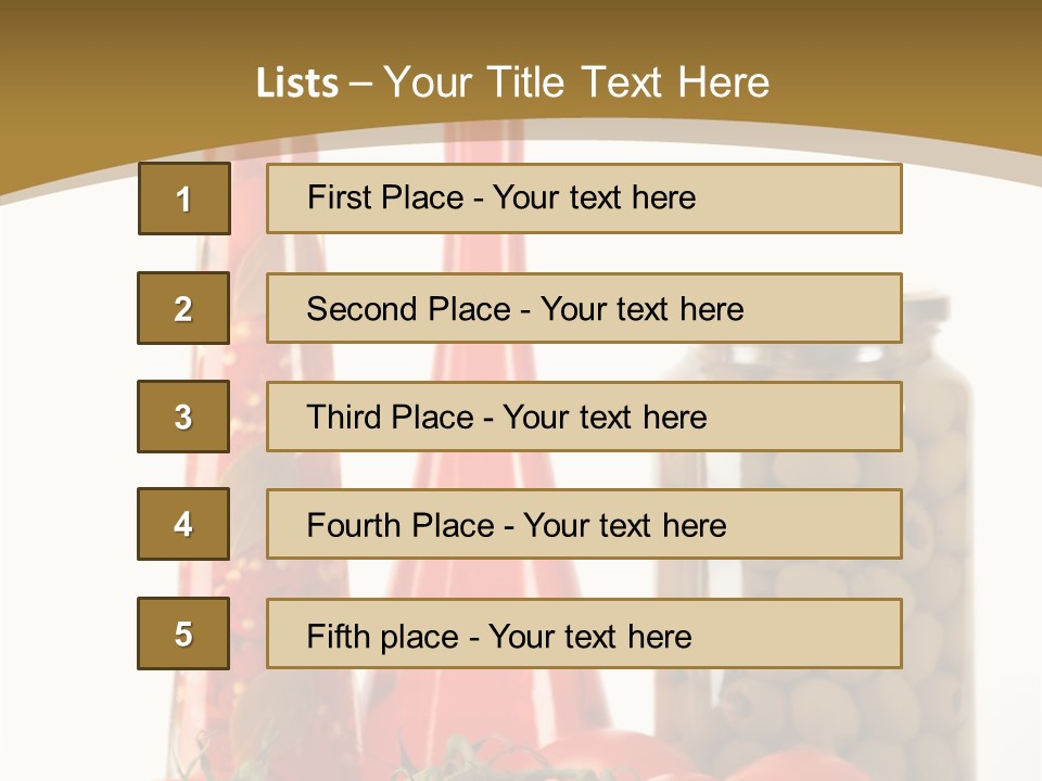 Tablecloth Object Napkin PowerPoint Template