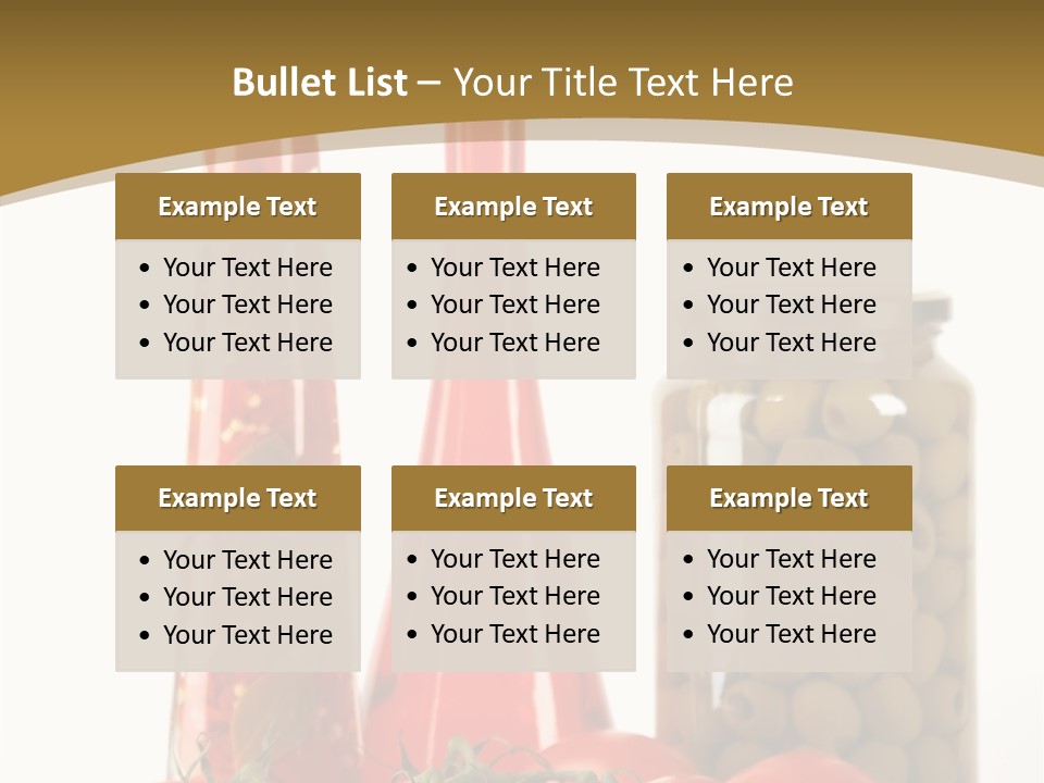 Tablecloth Object Napkin PowerPoint Template