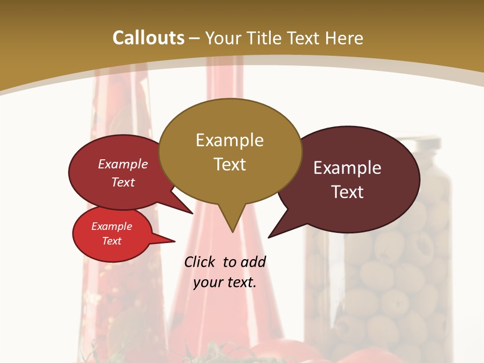 Tablecloth Object Napkin PowerPoint Template