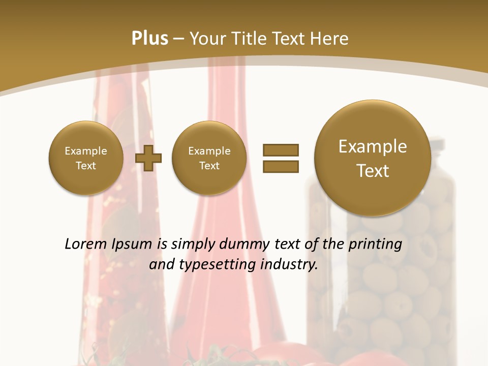 Tablecloth Object Napkin PowerPoint Template