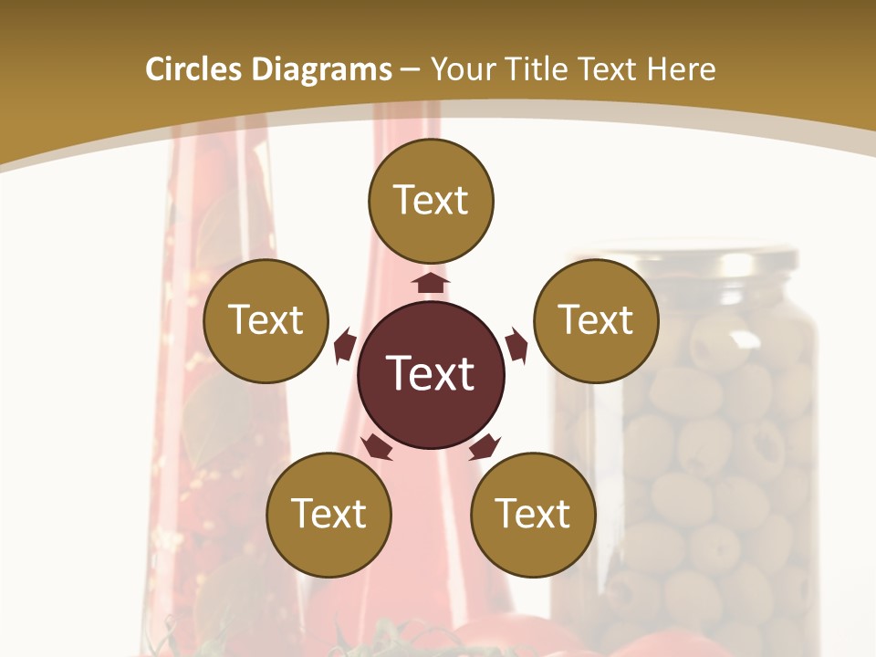 Tablecloth Object Napkin PowerPoint Template