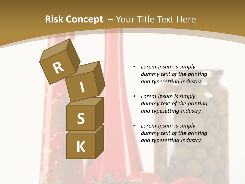 Tablecloth Object Napkin PowerPoint Template