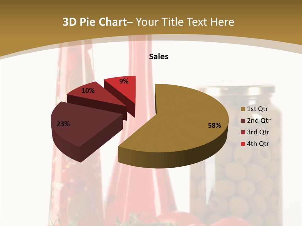Tablecloth Object Napkin PowerPoint Template