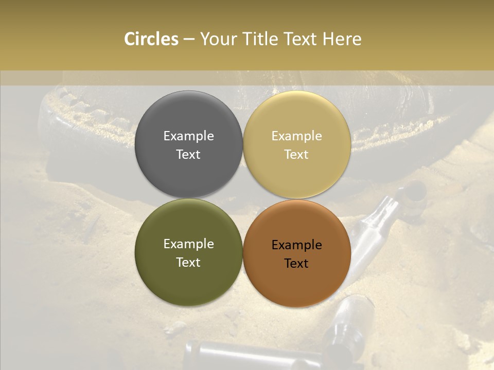 Rounds East Armed PowerPoint Template