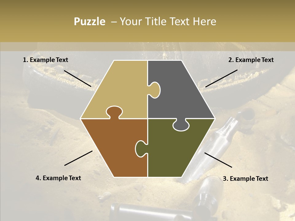 Rounds East Armed PowerPoint Template