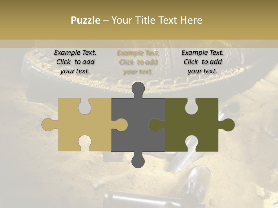 Rounds East Armed PowerPoint Template