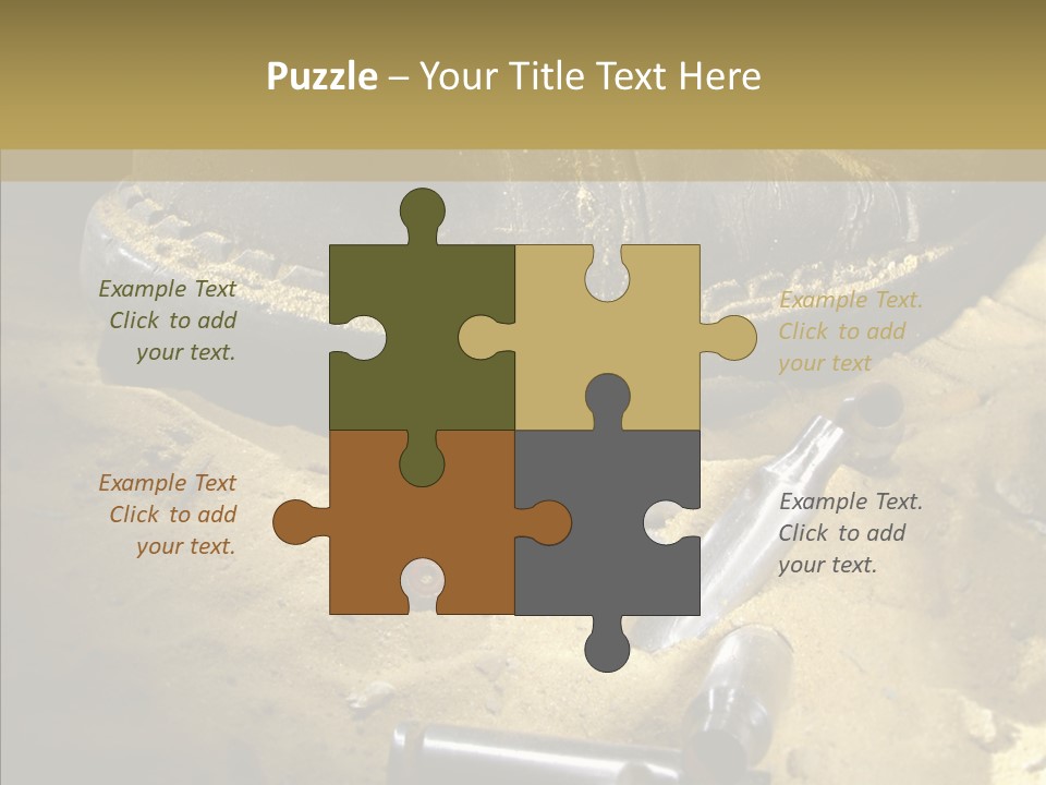 Rounds East Armed PowerPoint Template