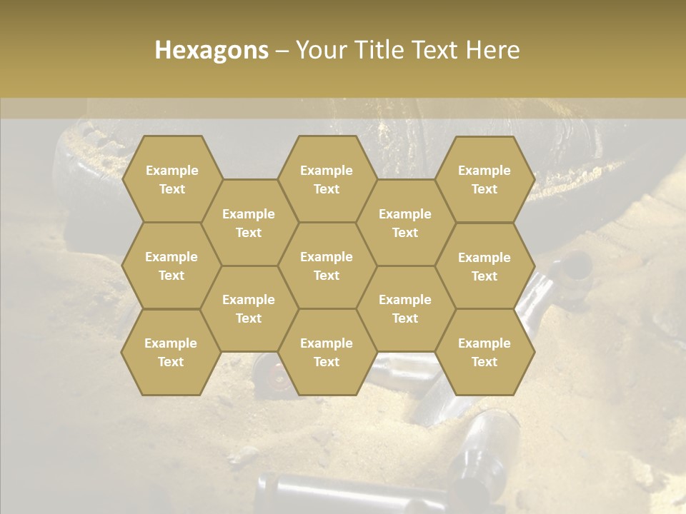 Rounds East Armed PowerPoint Template