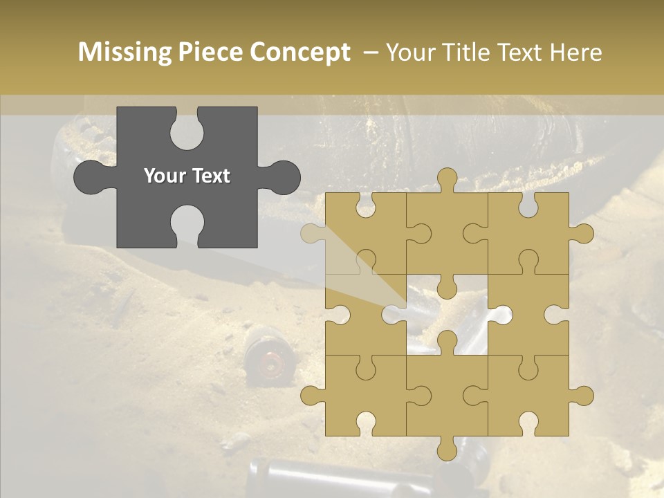 Rounds East Armed PowerPoint Template