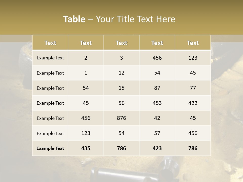 Rounds East Armed PowerPoint Template