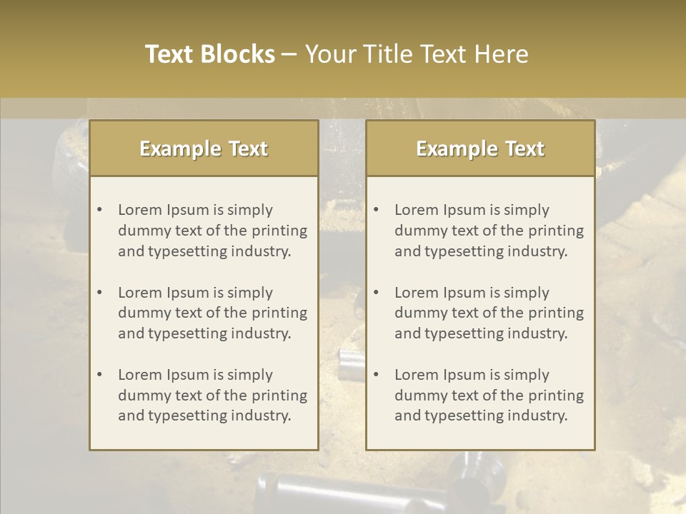 Rounds East Armed PowerPoint Template