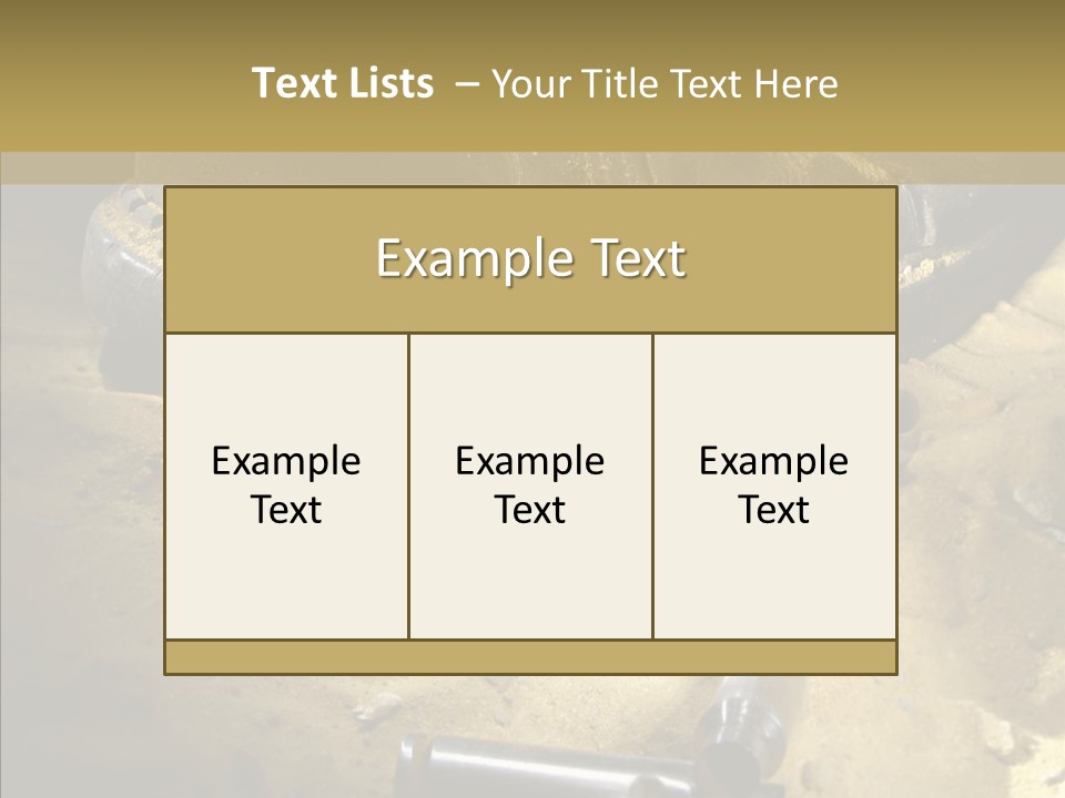 Rounds East Armed PowerPoint Template