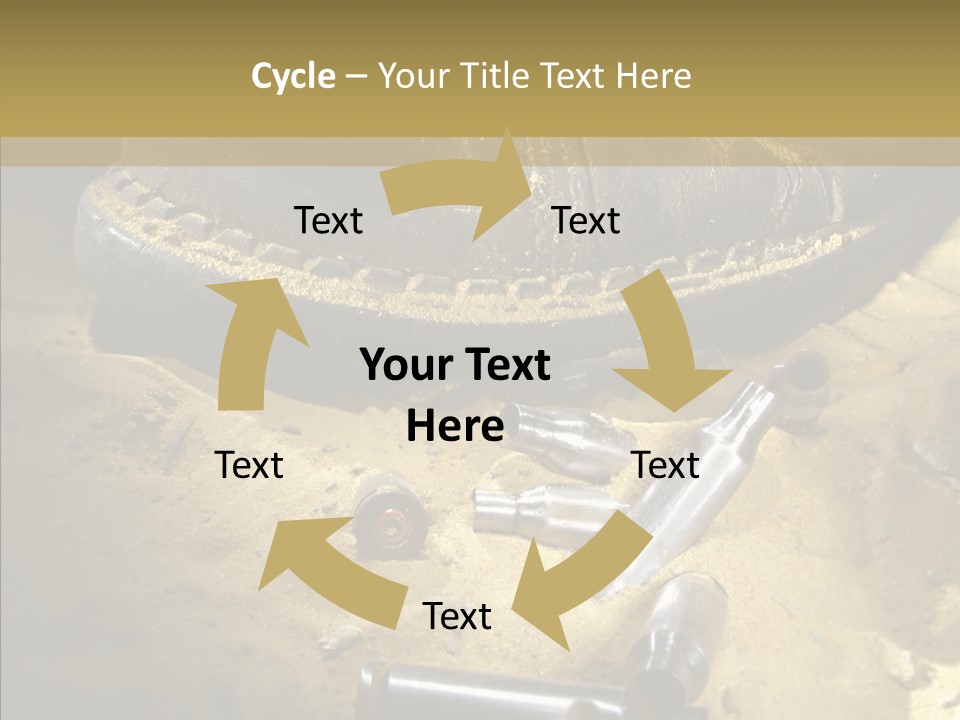 Rounds East Armed PowerPoint Template