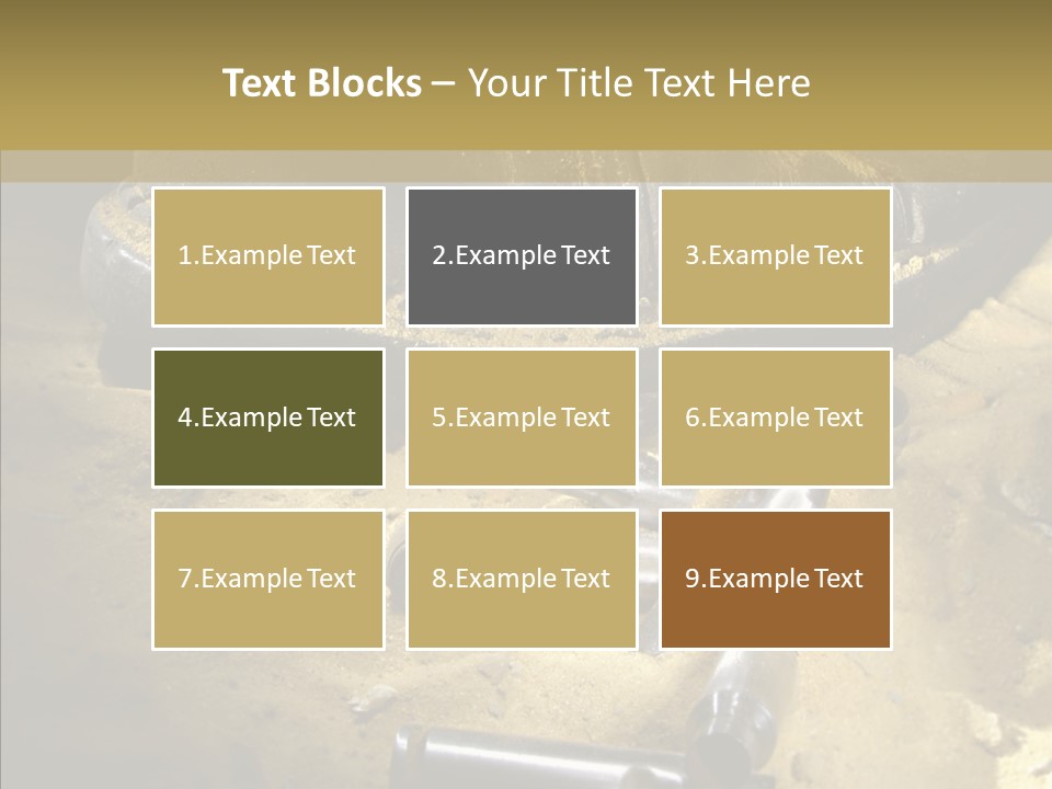 Rounds East Armed PowerPoint Template