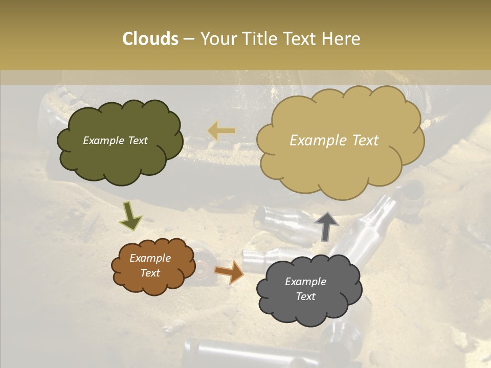 Rounds East Armed PowerPoint Template