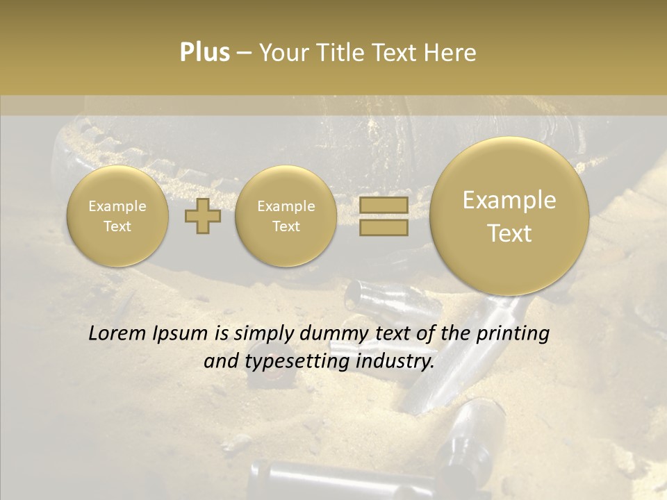 Rounds East Armed PowerPoint Template