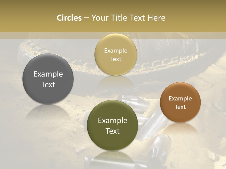 Rounds East Armed PowerPoint Template