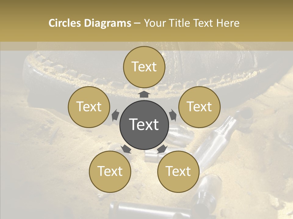 Rounds East Armed PowerPoint Template