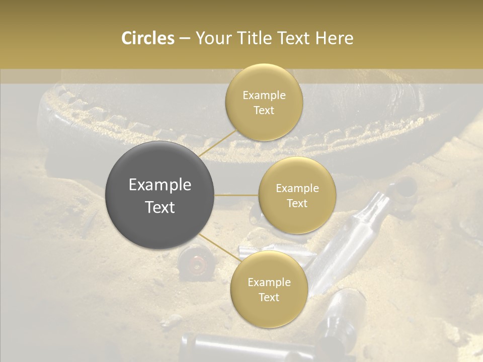 Rounds East Armed PowerPoint Template