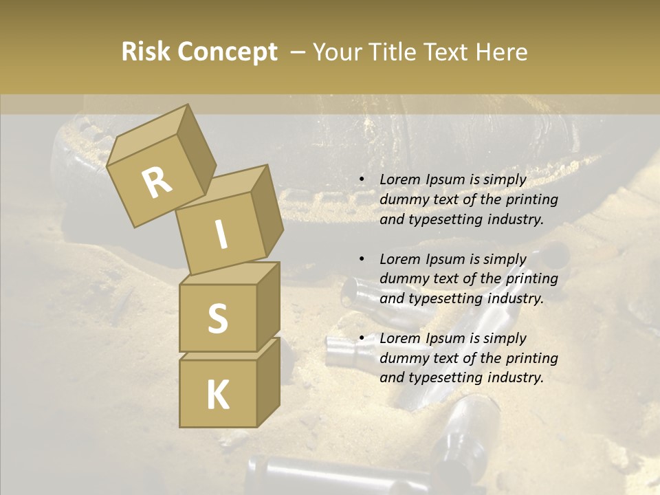 Rounds East Armed PowerPoint Template