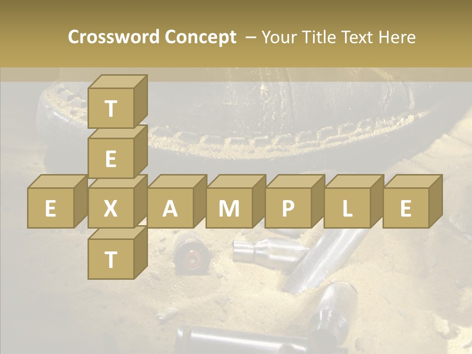 Rounds East Armed PowerPoint Template