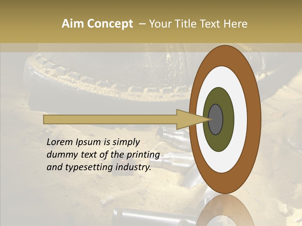 Rounds East Armed PowerPoint Template