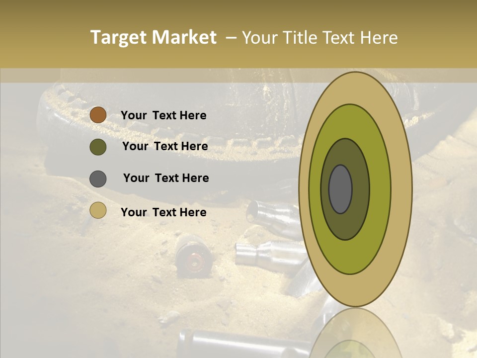 Rounds East Armed PowerPoint Template