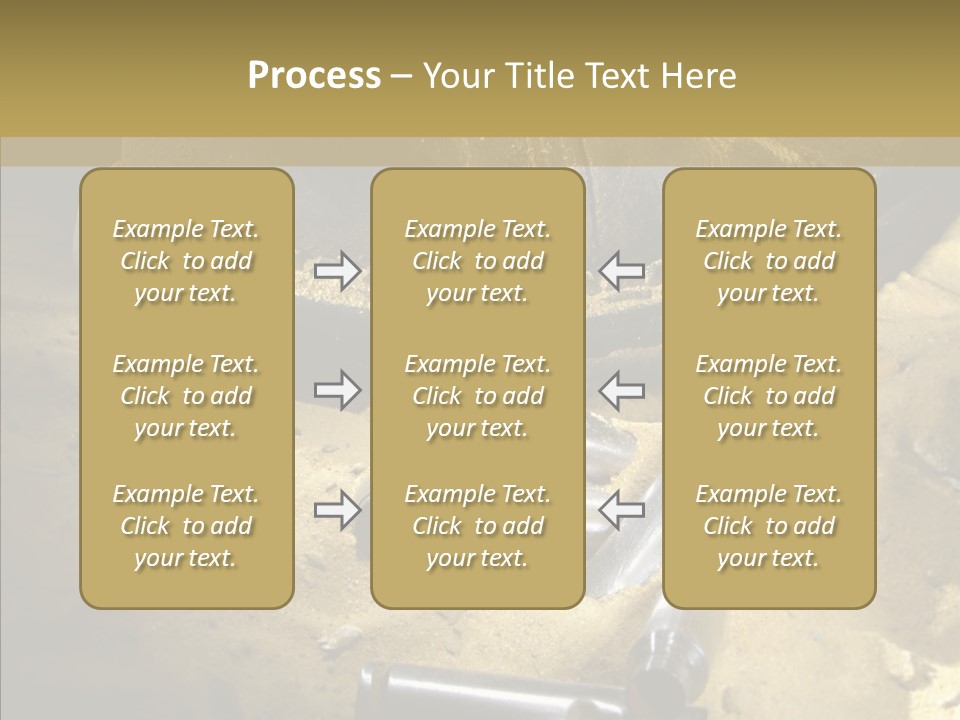 Rounds East Armed PowerPoint Template