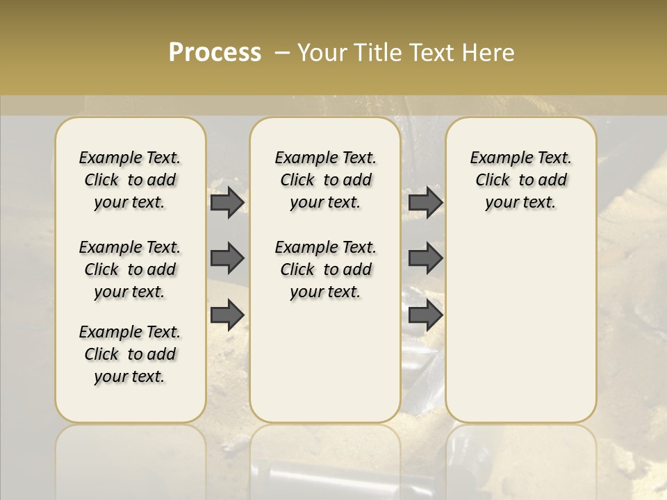 Rounds East Armed PowerPoint Template