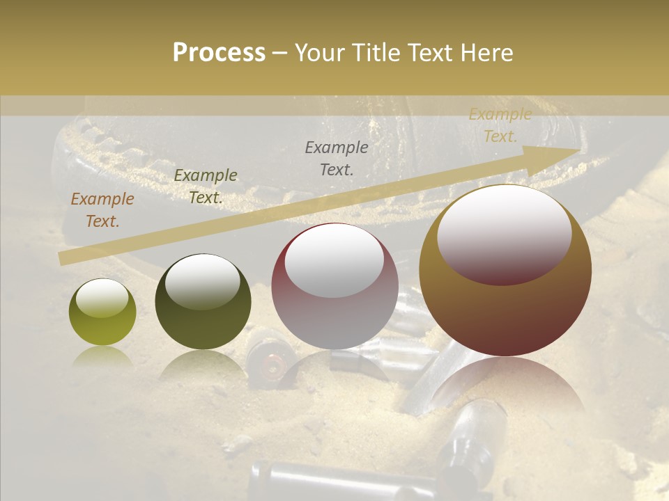 Rounds East Armed PowerPoint Template