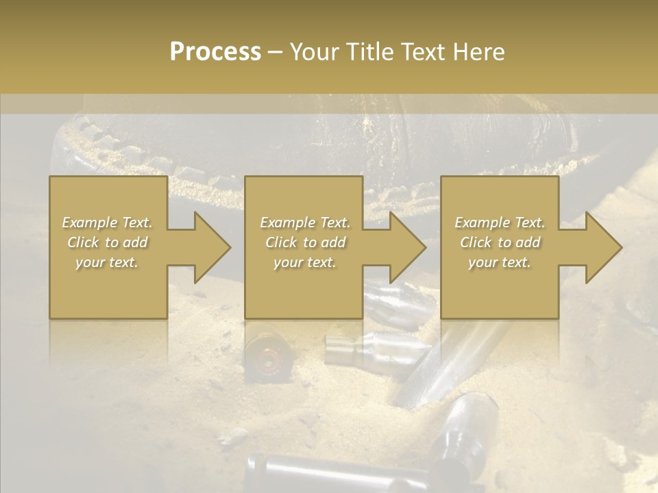 Rounds East Armed PowerPoint Template