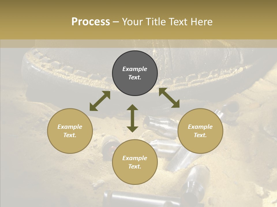 Rounds East Armed PowerPoint Template