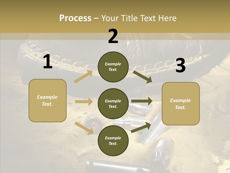 Rounds East Armed PowerPoint Template