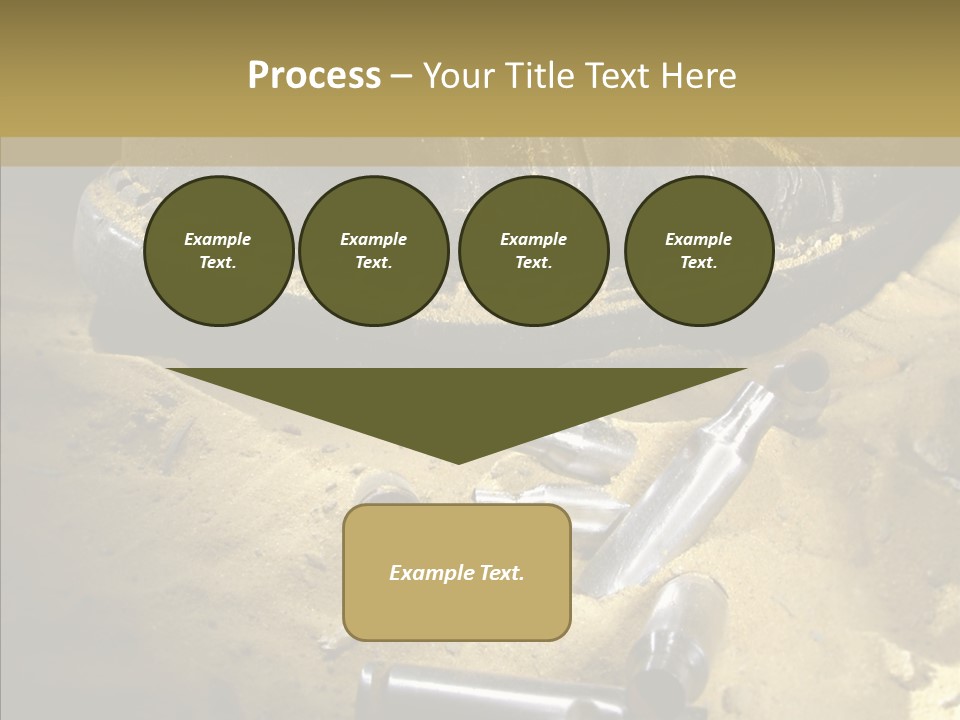 Rounds East Armed PowerPoint Template