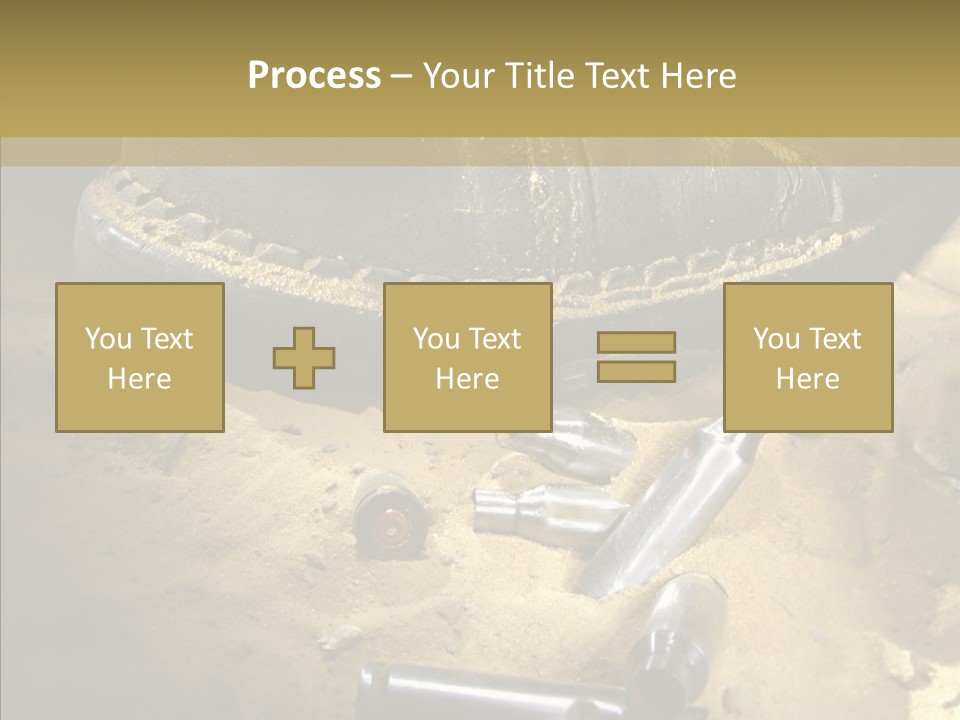 Rounds East Armed PowerPoint Template