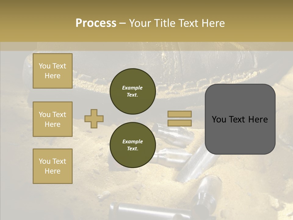 Rounds East Armed PowerPoint Template