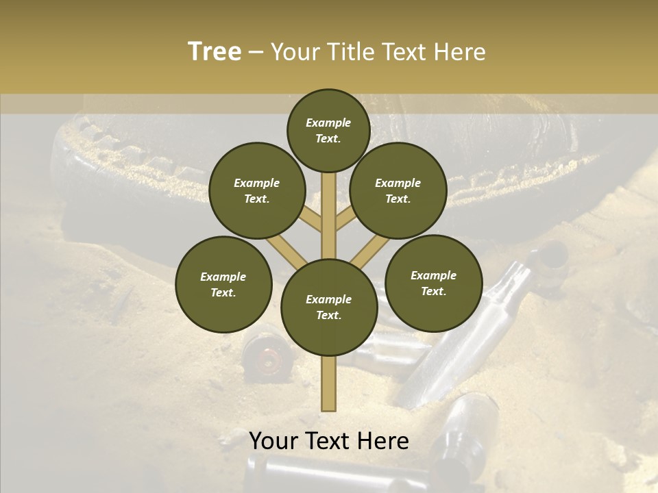 Rounds East Armed PowerPoint Template