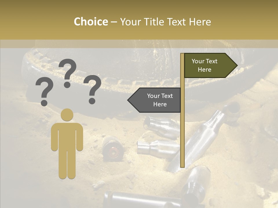 Rounds East Armed PowerPoint Template
