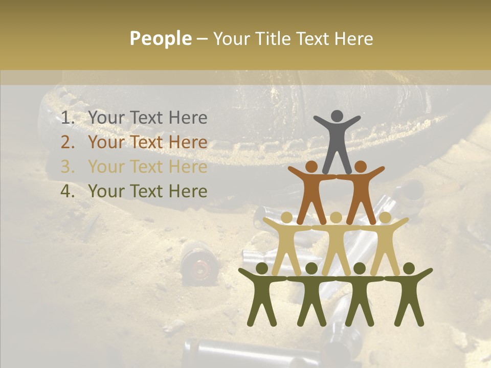 Rounds East Armed PowerPoint Template