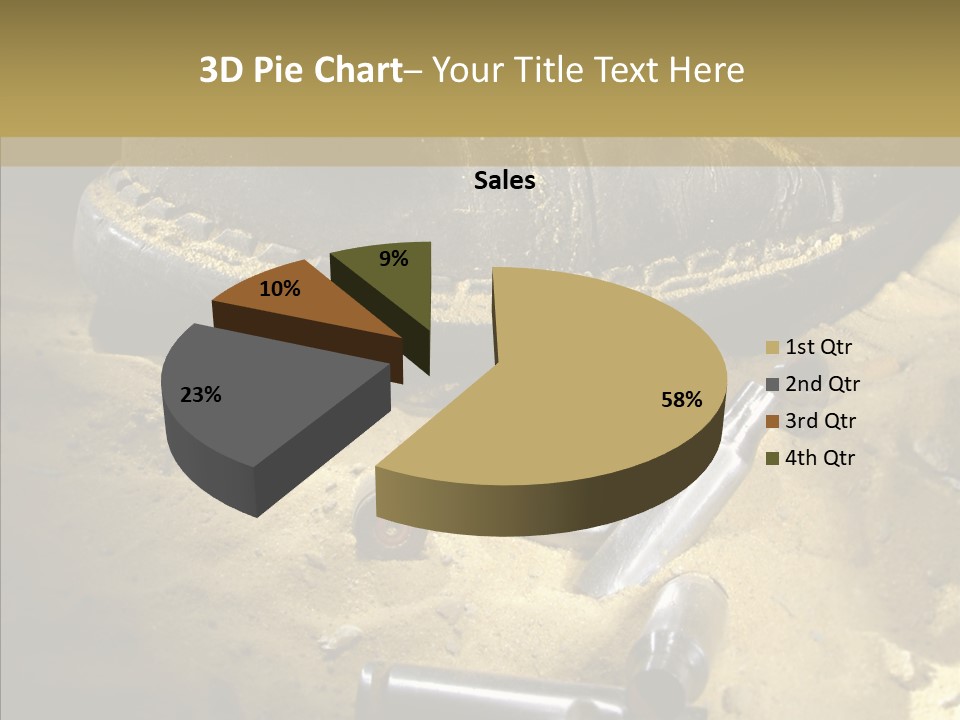 Rounds East Armed PowerPoint Template