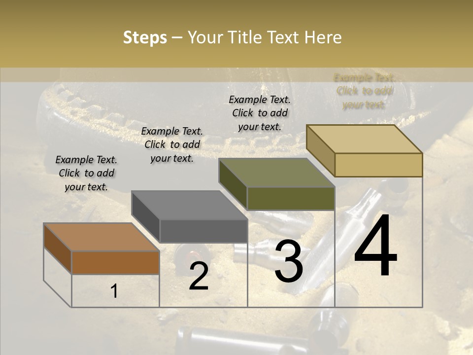 Rounds East Armed PowerPoint Template