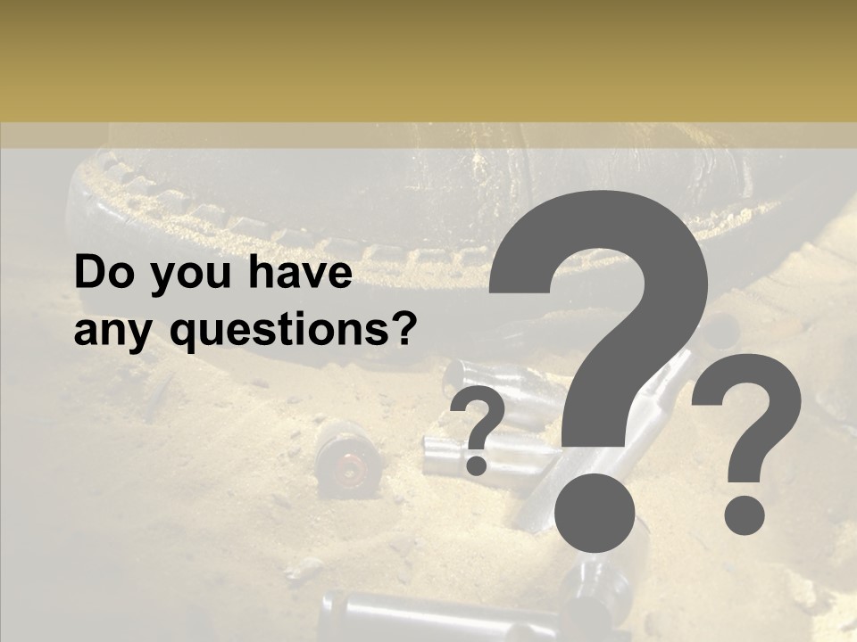 Rounds East Armed PowerPoint Template