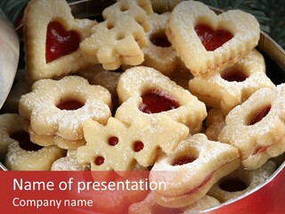 Snack Decoration Dessert PowerPoint Template