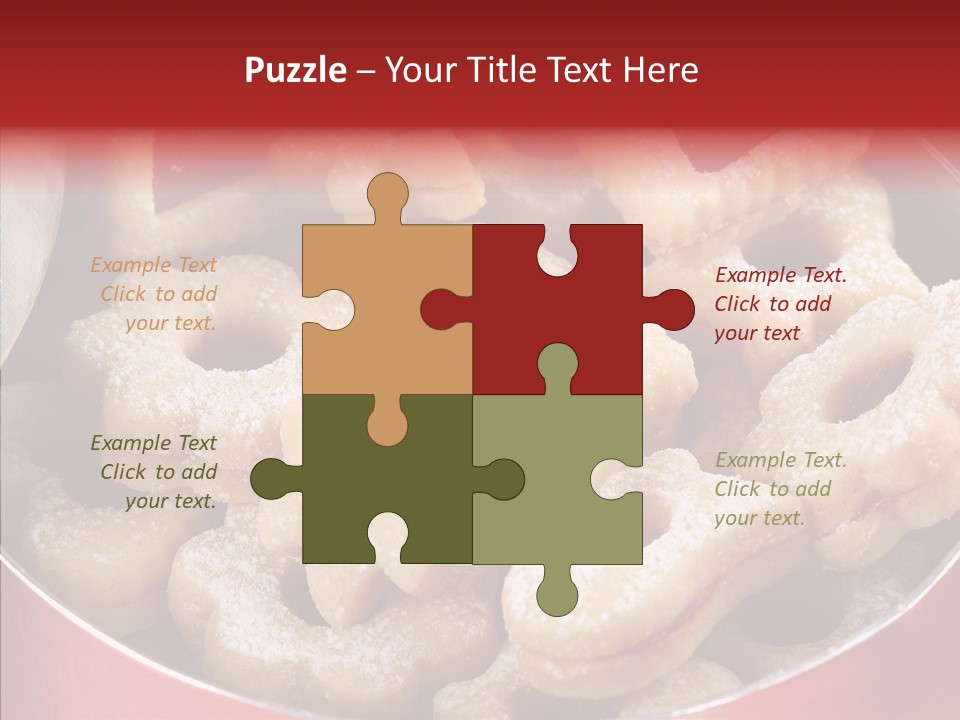 Snack Decoration Dessert PowerPoint Template