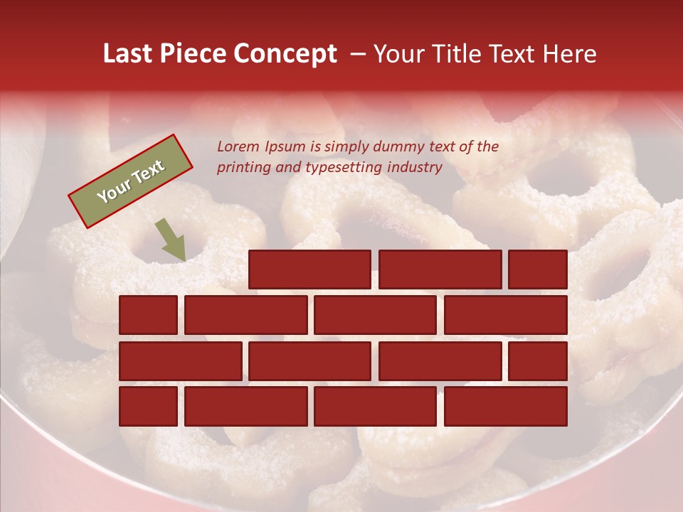 Snack Decoration Dessert PowerPoint Template