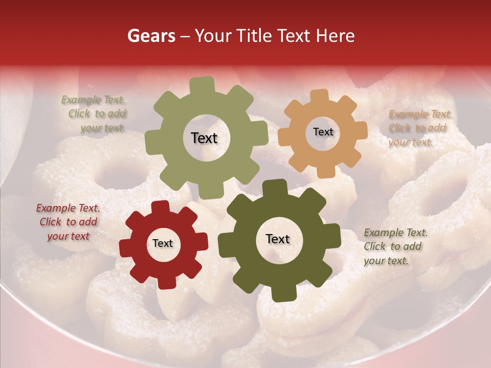 Snack Decoration Dessert PowerPoint Template