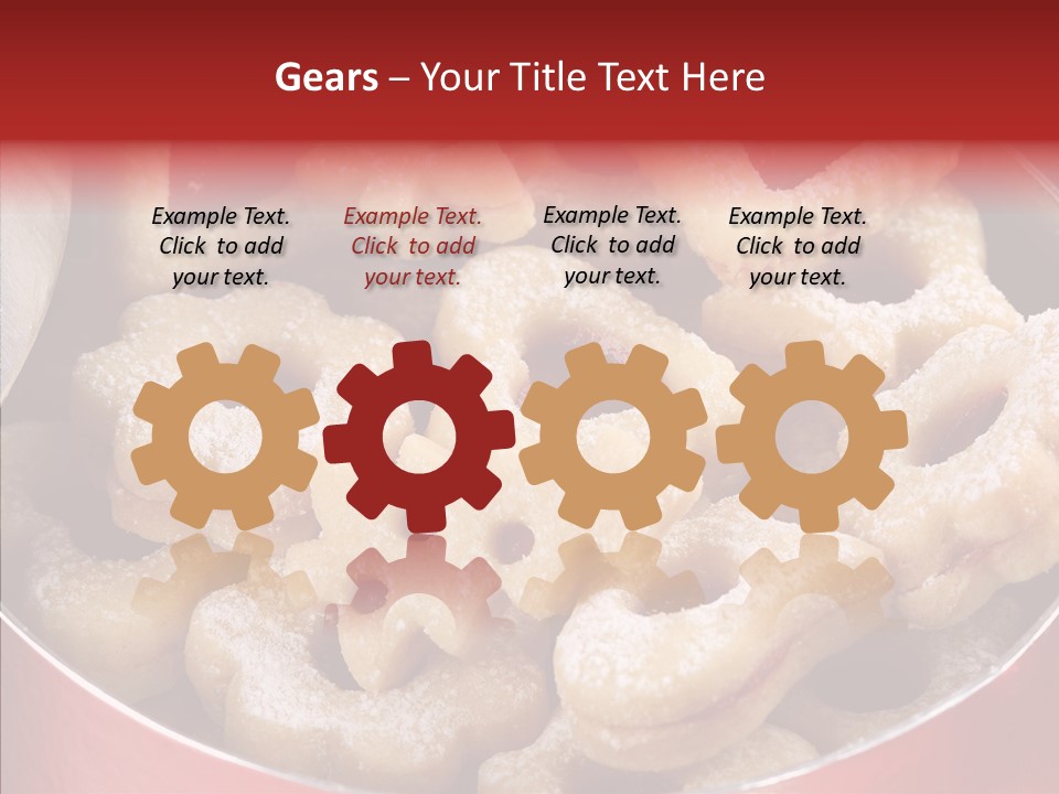 Snack Decoration Dessert PowerPoint Template