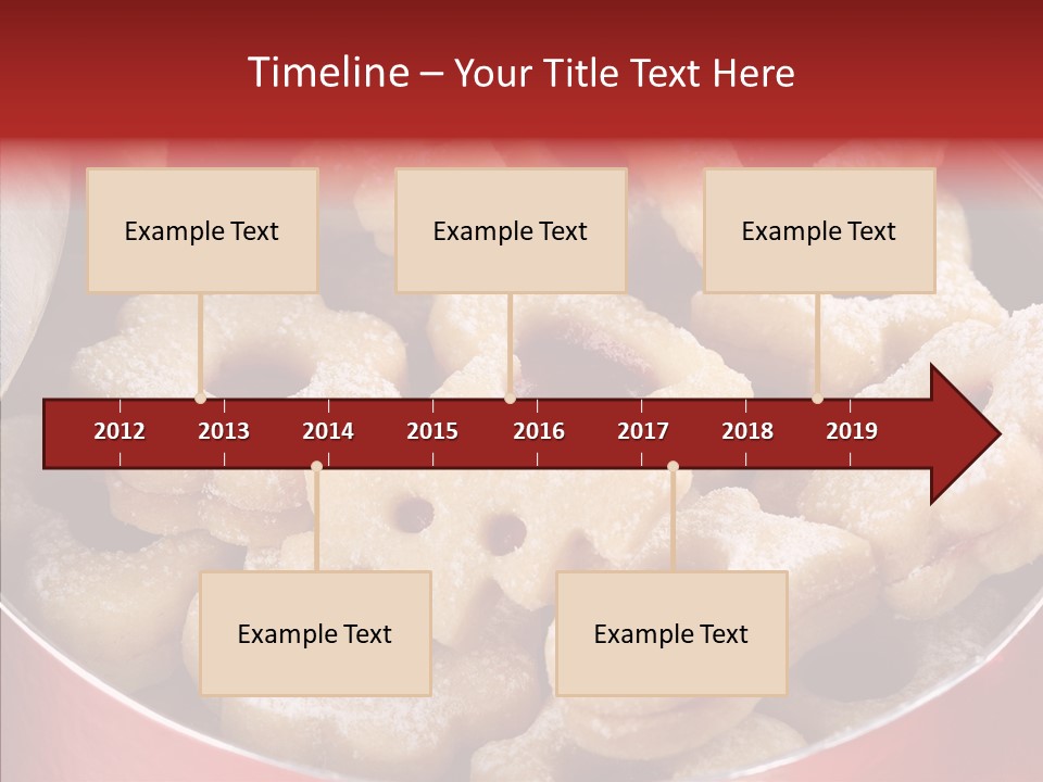 Snack Decoration Dessert PowerPoint Template